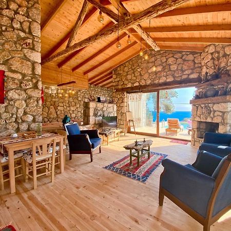 Shavilla Kalkan - Yali ' Da Korunakli 1+1 Villa Patara Exteriör bild