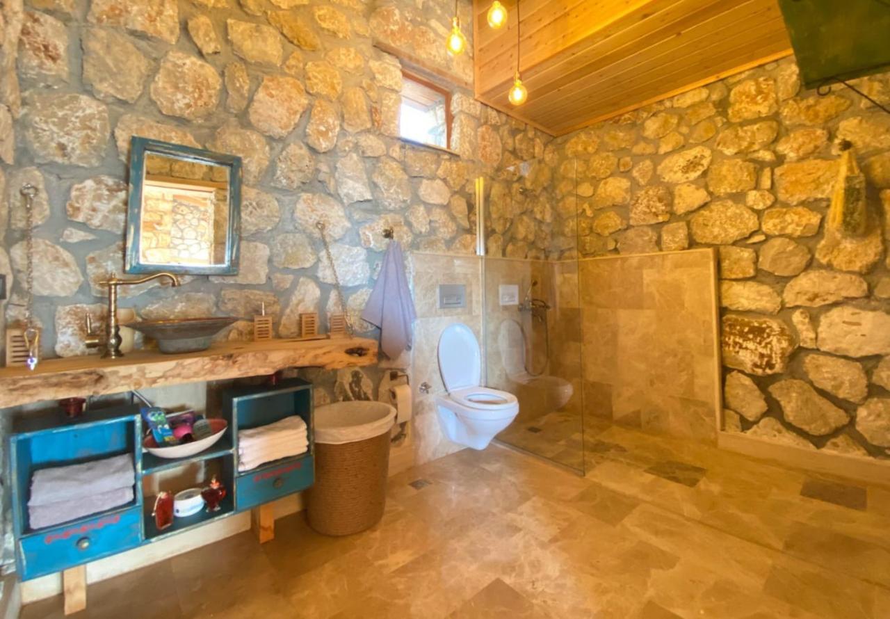 Shavilla Kalkan - Yali ' Da Korunakli 1+1 Villa Patara Exteriör bild