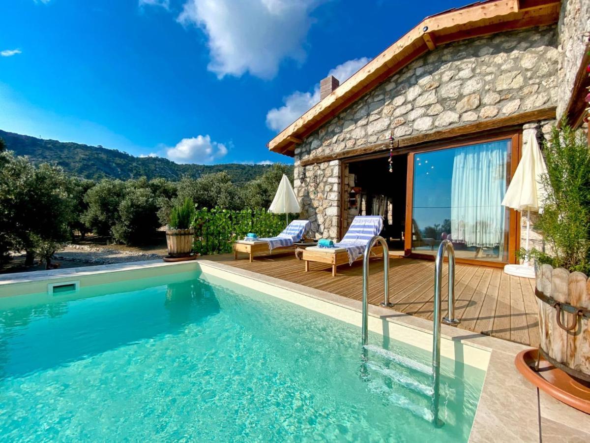 Shavilla Kalkan - Yali ' Da Korunakli 1+1 Villa Patara Exteriör bild